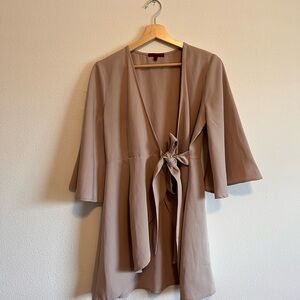 Buckle Tan Women's Robe